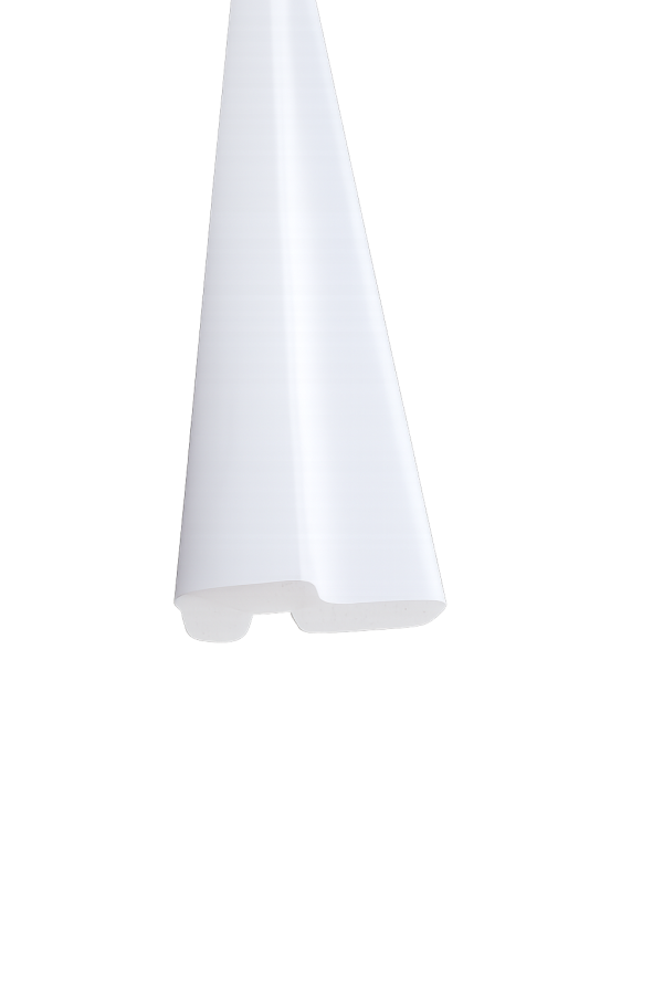 Perfil ECO ancho M-Blanco